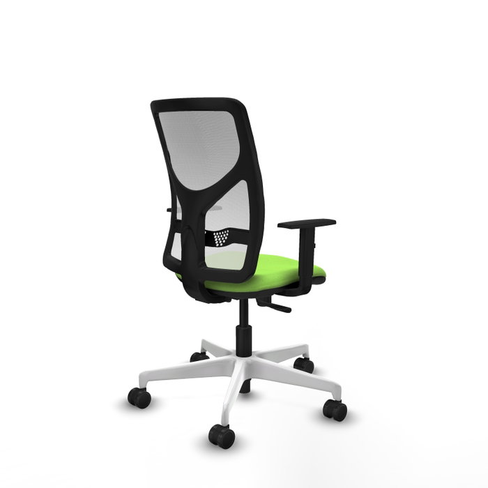 PIQUERAS Y CRESPO Silla de oficina Motilla con mecanismo Sincro, Pistacho y Blanco PIQUERAS Y CRESPO Silla de oficina Motilla con mecanismo Sincro, Pistacho y Blanco