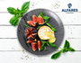 Alfares Plato Hondo Electra Grafito 20cm