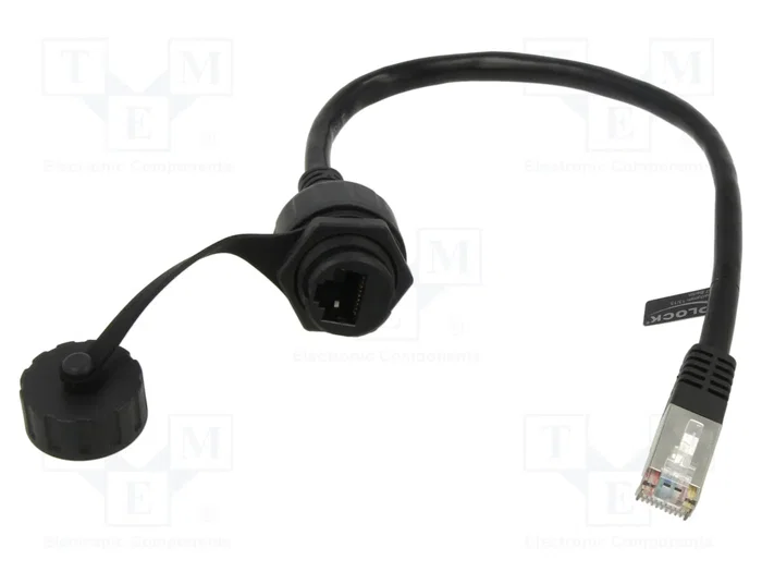 DeLOCK Cable RJ50 macho a RJ50 hembra IP67 20 cm DeLOCK Cable RJ50 macho a RJ50 hembra IP67 20 cm