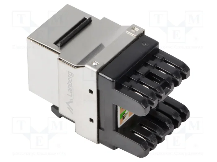 Lanberg Módulo Keystone RJ45 categoría 5e FTP 180°