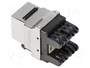 Lanberg Módulo Keystone RJ45 categoría 5e FTP 180°