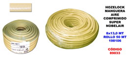 HOZELOCK Manguera de Aire Comprimido 8x13,0 mm 50m