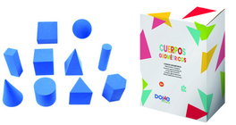 Dohe Caja Cuerpos Geométricos 1006 - Colección de prismas, pirámides, cubo, cilindro, cono y esfera para niños a partir de 6 años