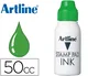 Artline Tinta para Tampon Verde Bote 50 cc
