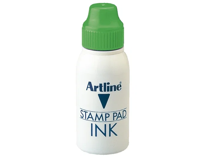 Artline Tinta para Tampon Verde Bote 50 cc