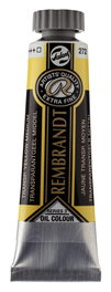 Rembrandt Amarillo Transparente Medio 272 al Óleo Tubo 15 ml