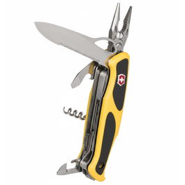 Victorinox 98.MWC8 Taschenmesser Ranger Grip Boatsman Navaja, Amarillo/Negro