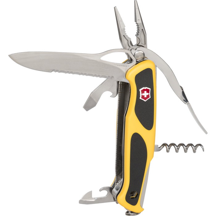 Victorinox Ranger Grip Boatsman V-0.97 98.MWC8, amarillo/negro Victorinox Ranger Grip Boatsman V-0.97 98.MWC8, amarillo/negro