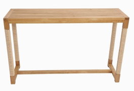 DKD Home Decor Consola Mediterraneo Natural 36 x 76 x 120 cm