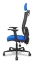 PIQUERAS Y CRESPO Silla Bormate Asincro con Asiento Azul y Respaldo Negro