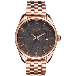 NIXON Reloj Bullet A4182046 Oro Rosa y Gris