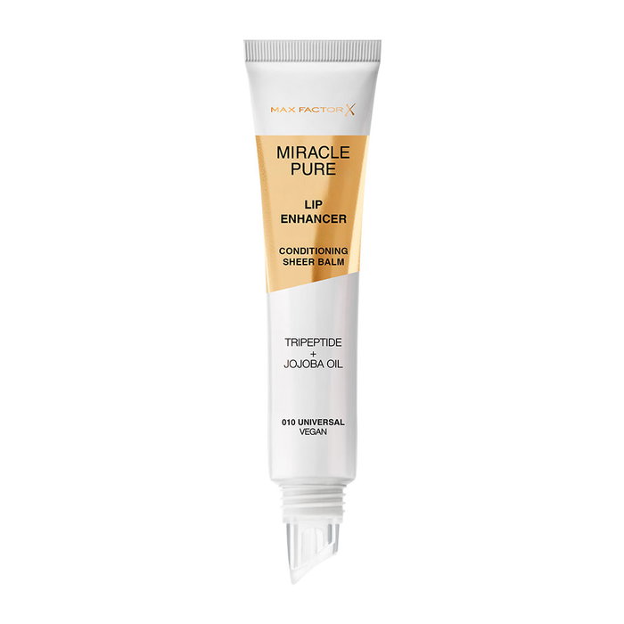 Max Factor Miracle Pure Lip Enhancer #010-Universal Bálsamo Labial Hidratante con Brillo y Tratamiento 12 ml