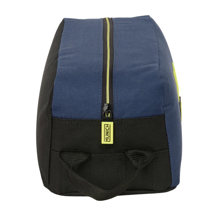 Zapatillero de Viaje Munich Track Azul Negro 34 x 15 x 18 cm