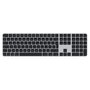 Apple Magic Keyboard con Touch ID, Teclado Numérico y USB-C, Inglés Internacional, Negro