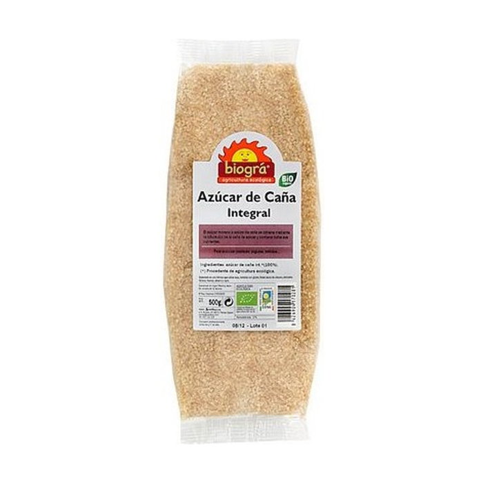BIOGRA Azúcar de caña Demerara integral Comercio Justo 500 g