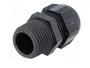 HELU Sello aislante HELUTOP HT-NPT NPT1/2 de poliamida negro