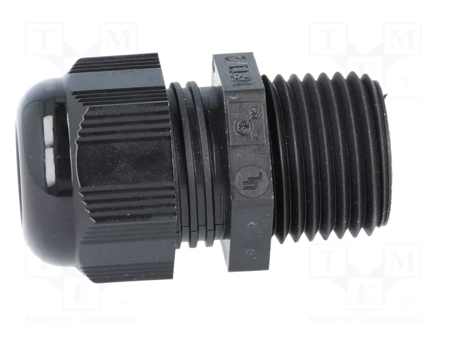 HELU Sello aislante HELUTOP HT-NPT NPT1/2 de poliamida negro