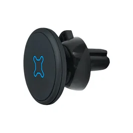 Mobilis 044004 Soporte pasivo universal para coche con montaje magnético y para rejilla de aire, para smartphones, negro