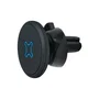 Mobilis 044004 Soporte pasivo universal para coche con montaje magnético y para rejilla de aire, para smartphones, negro