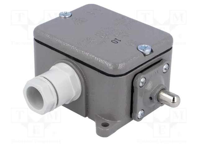 PROMET LK-10 Interruptor de fin de carrera con espiga NO + NC