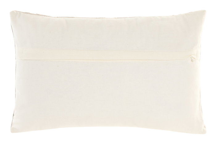 DKD Home Decor Cojín de Algodón Bordado a Mano Crudo 50x30 cm DKD Home Decor Cojín de Algodón Bordado a Mano Crudo 50x30 cm