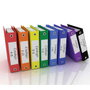 TICO Kit de Etiquetas Adhesivas Blancas y Fluorescentes Surtidas