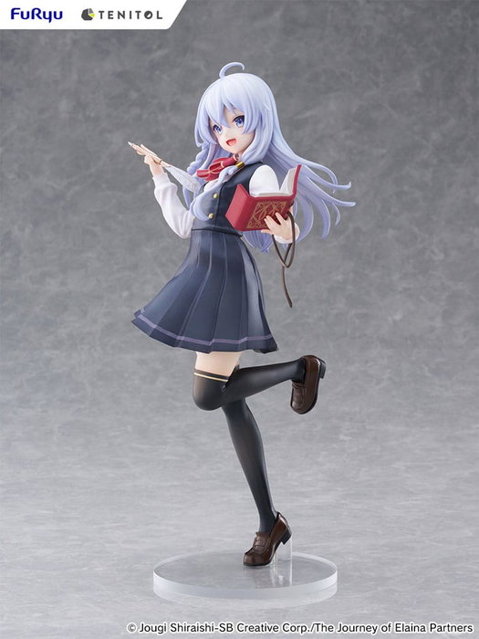 Wandering Witch: The Journey of Elaina Estatua PVC Tenitol Tall Elaina School Uniform Ver. 29 cm