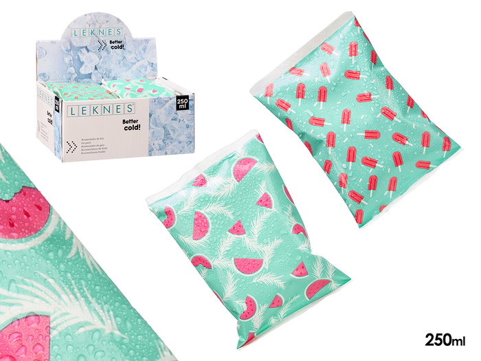 LEKNES Bolsa Acumulador Frío 250ml Surtido 2 LEKNES Bolsa Acumulador Frío 250ml Surtido 2