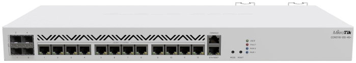 MikroTik CCR2116-12G-4S+ Router con 16 núcleos y 16 GB RAM