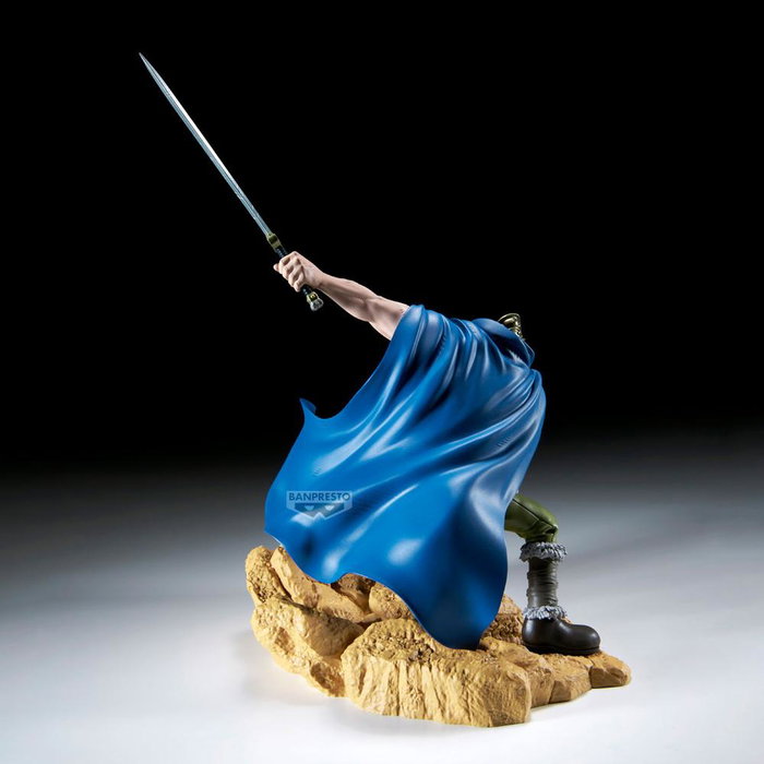 Banpresto Figura One Piece Senkozekkei Dorry Gigante Guerrero de Elbaf - Figura de Colección en PVC/ABS de 16-18 cm