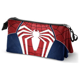 Marvel Spiderman Estuche Portatodo Triple Waist Rojo