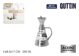 Inde Quttin Aceitera Antigoteo Inox 250 ml (6 Unidades)
