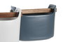 DKD Home Decor Cubertero Gres y Acacia Surtido 2 Unidades