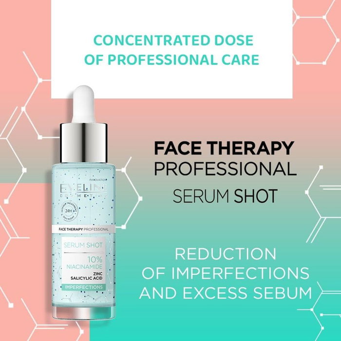 Eveline Serum Shot 15% Niacinamida Imperfecciones 30 Ml Eveline Serum Shot 15% Niacinamida Imperfecciones 30 Ml