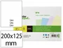 Liderpapel Tarjeta de estudio lisa de colores 170gr 125x200mm