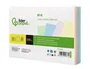 Liderpapel Tarjeta de estudio lisa de colores 170gr 125x200mm