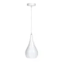 Lámpara Colgante Alondra SKD-P206-W Metal Diseño Moderno Elegante Color Blanco Negro Acabado Fino Estilo Industrial Acogedor Para Cocina Dormitorio Sala Vestíbulo Sobremesa
