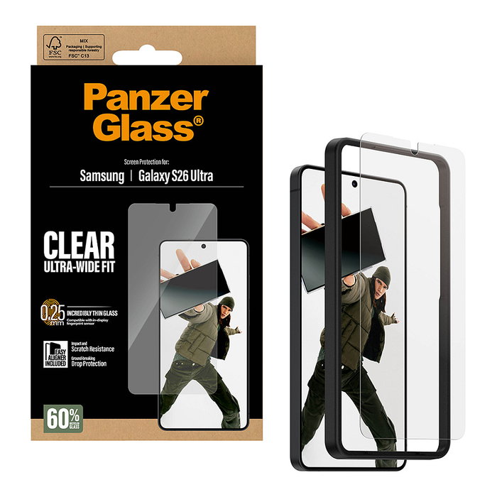 Panzerglass Protector de Pantalla para Samsung S26 Ultra