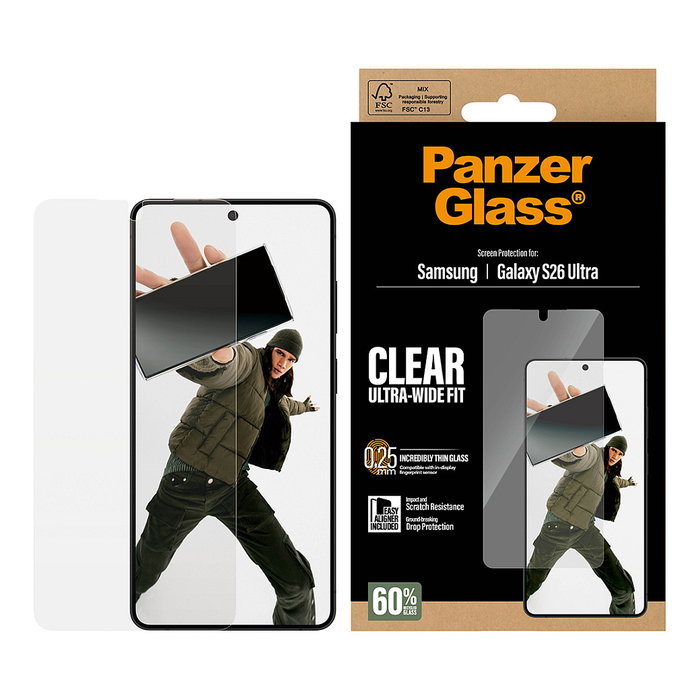 Panzerglass Protector de Pantalla para Samsung S26 Ultra