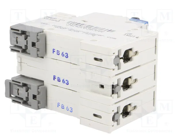 LEGRAND Interruptor magnetotérmico S300 TX 3 polos 63A Caract B