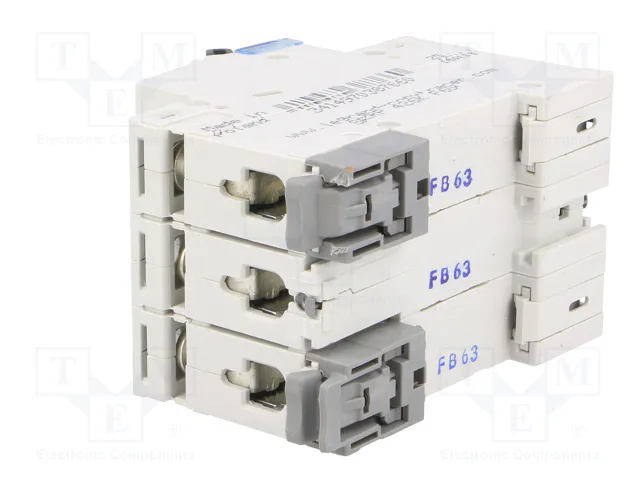 LEGRAND Interruptor magnetotérmico S300 TX 3 polos 63A Caract B