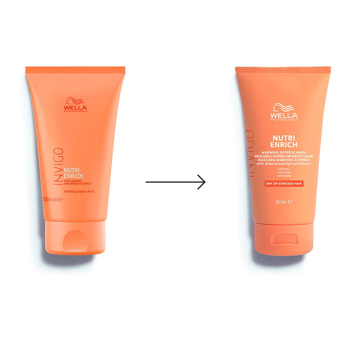 Wella Professionals NUTRI-ENRICH Mascarilla Warming Express Mascarilla Nutrición Profunda Cabello Seco 150 ml