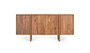 GINER Y COLOMER Aparador en Madera de Acacia Artesanal, Estilo Versátil con Apertura Push, 170 cm de Ancho, Color Natural