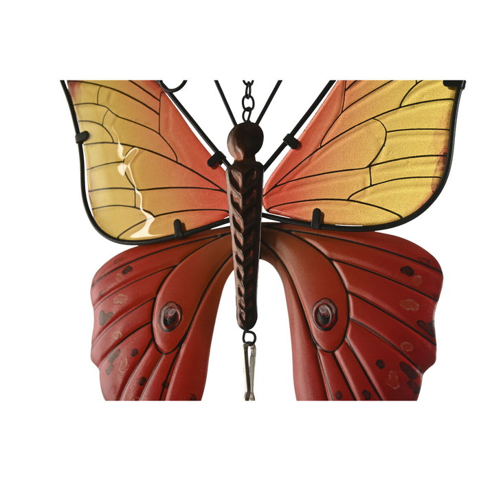 DKD Home Decor Decoración de Pared de Metal Mariposa Surtido de 2 Unidades Azul y Naranja DKD Home Decor Decoración de Pared de Metal Mariposa Surtido de 2 Unidades Azul y Naranja