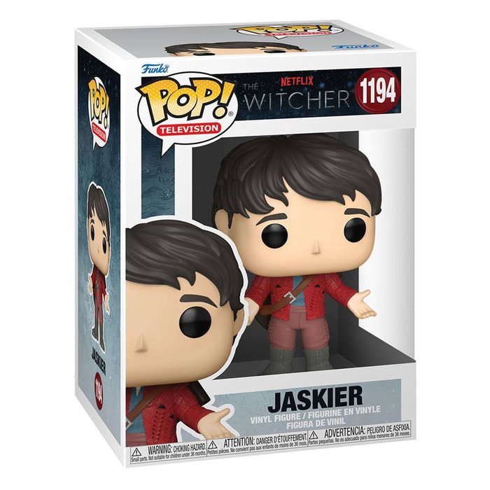 Funko Pop Figura Vinilo Jaskier The Witcher Serie TV 9cm