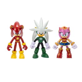 Sonic the Hedgehog Figura de Acción Sonic como Flash 22 Puntos Articulación 13 cm - JAKKS PACIFIC