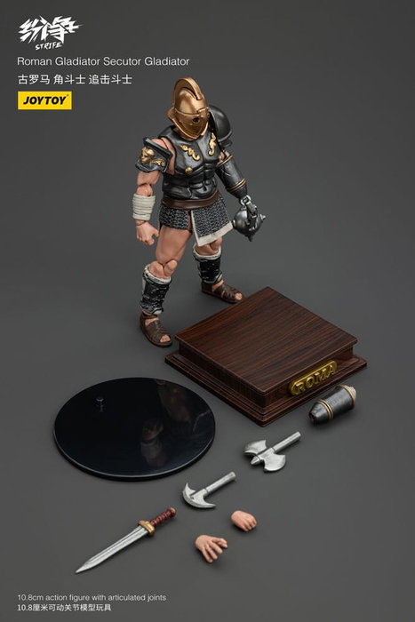 Joy Toy (CN) Strife Roman Gladiator Secutor Gladiator 1/18 11 cm Joy Toy (CN) Strife Roman Gladiator Secutor Gladiator 1/18 11 cm