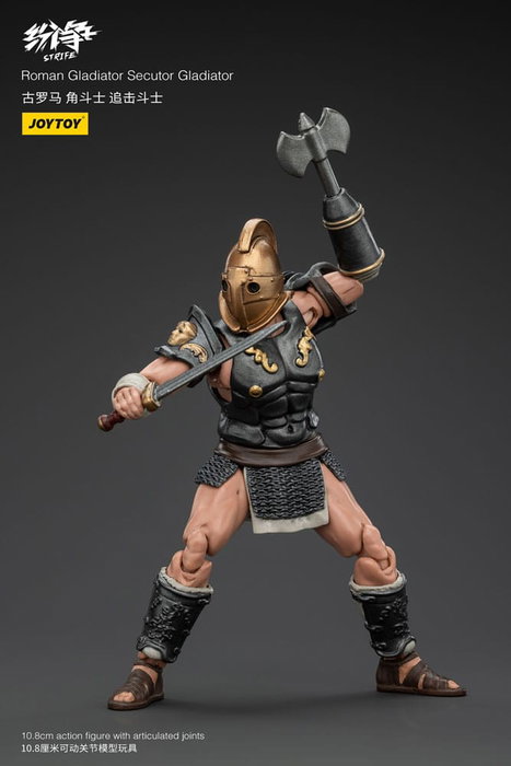 Joy Toy (CN) Strife Roman Gladiator Secutor Gladiator 1/18 11 cm Joy Toy (CN) Strife Roman Gladiator Secutor Gladiator 1/18 11 cm
