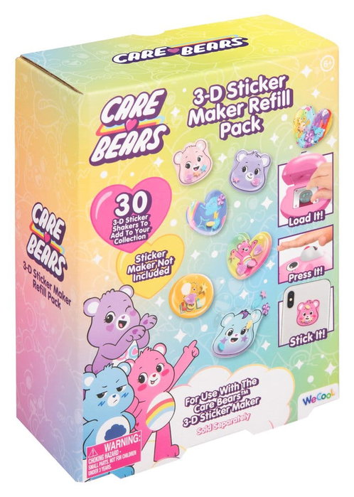 Paladone Products Care Bears Recambios para Máquina de Pegatinas 3D Paladone Products Care Bears Recambios para Máquina de Pegatinas 3D