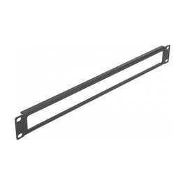DeLOCK Panel de gabinete de red 19″ con abertura 1U negro
